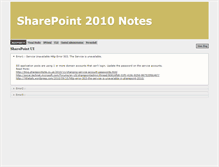 Tablet Screenshot of errors.sharepointsite.co.uk